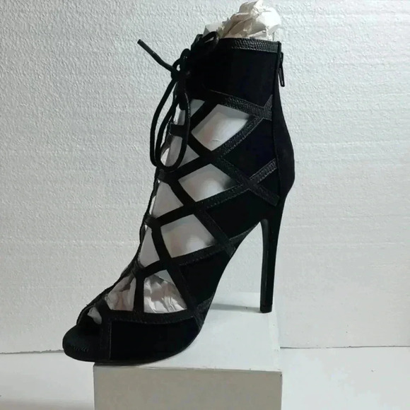 Qupid open toe back closure sandals - Picture 2 of 9